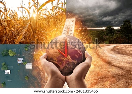 Similar – Image, Stock Photo climate change Environment