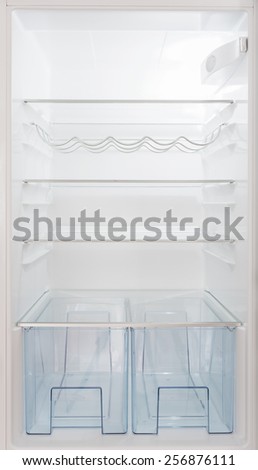 Empty fridge
