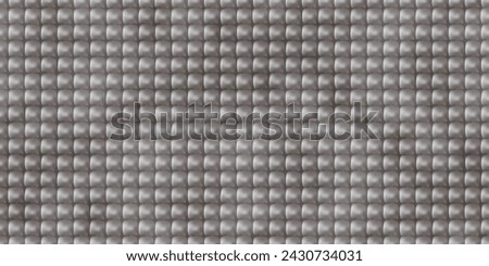 Mat texture for yoga, aerobics and pilates exercises. Pimpled soft seamless pattern of polymer air material. Vector illustration with gradient mesh and blending modes.