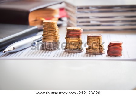 Similar – Image, Stock Photo EURO Financial Industry