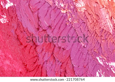 Lipstick texture