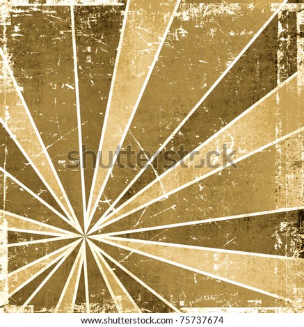 Sepia Grunge Background Stock Photo 75737674 : Shutterstock