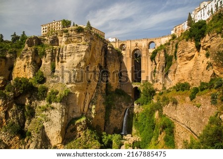 Similar – Foto Bild Ronda El Puente Nuevo Andalusien Spanien