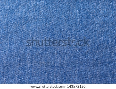 Blue cotton fabric