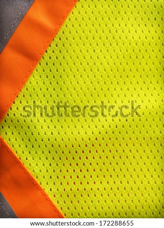 Safety vest background