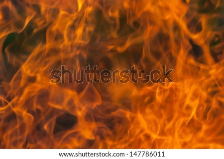 Abstract fire, flame background.