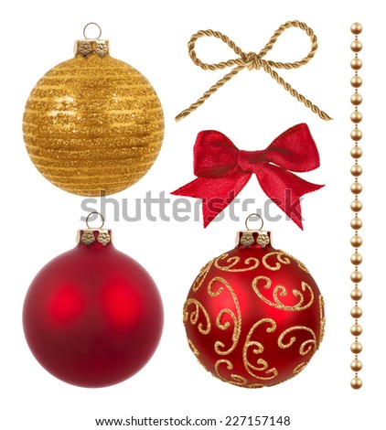 Similar – Image, Stock Photo Christmas ball with chain on fir branch