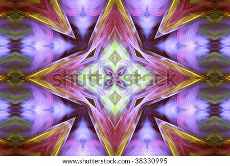 colorful abstract graphic mandala background/design