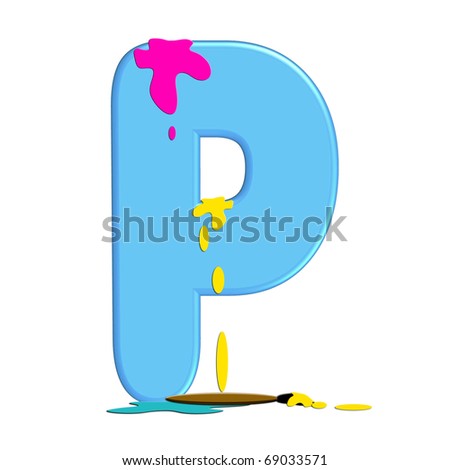 P In Alphabet Set 