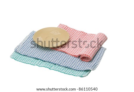 colorful napkins for cleaning dish or kitchen wear