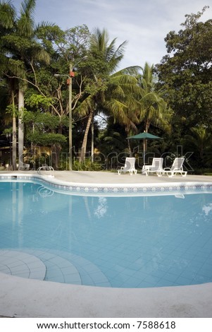 infinity swimming pool resort hotel managua nicaragua central america
