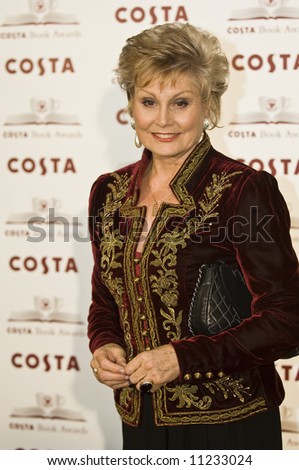 LONDON - JANUARY 22: Angela Rippon arrives at the 2007 Costa Book Awards at the The Intercontinental Hotel on January 22, 2008 in London, England.