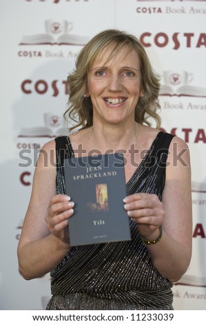LONDON - JANUARY 22: Jean Sprackland arrives at the 2007 Costa Book Awards at the The Intercontinental Hotel on January 22, 2008 in London, England.
