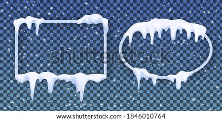 Similar – Foto Bild Schneeballeffekt | Eiszeit