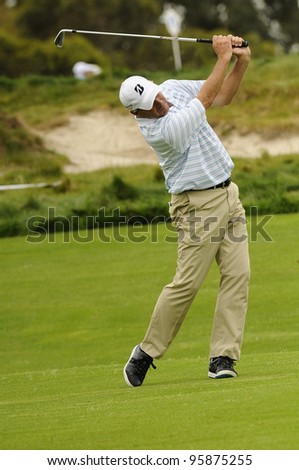 SYDNEY - NOV 10: Fred Couples in action at the Emirates Australian Golf Open. Sydney - November 10, 2011