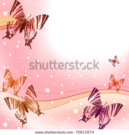 card magic butterflies