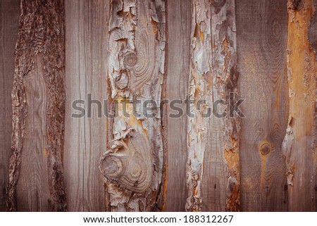 wooden fence made Ã?Â¢??Ã?Â¢??of boards with nails