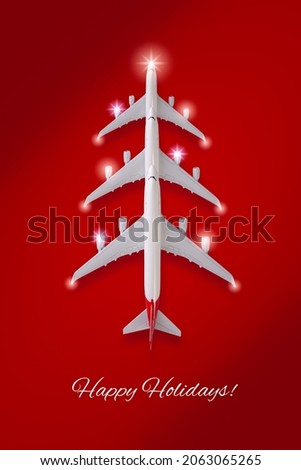 Similar – Foto Bild Weihnachtsreise Konzept Hintergrund