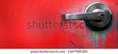 Similar – Image, Stock Photo Metal with handle