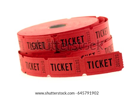 Similar – Image, Stock Photo large roll with red flex hose behind a deformed barrier