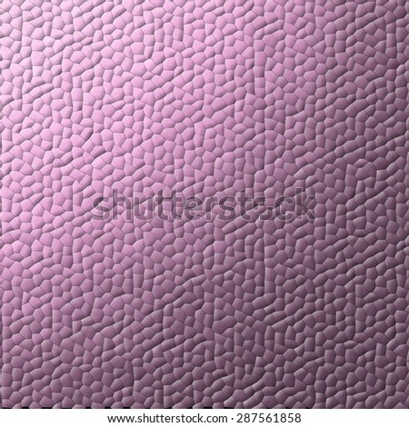 many small hexagons on one color glossy background