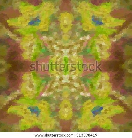 abstract modern digital pixels in color pattern