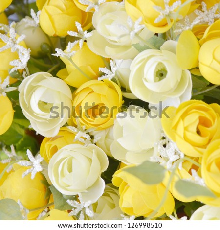 The background of the beautiful flowers, presents for Valentine'day
