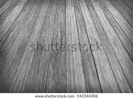 Abstract background of Creative Wood in black and white vintage color