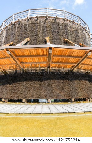 Image, Stock Photo increased salt concentration near the coast