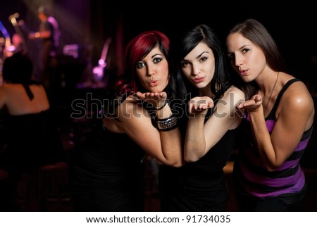 Ladies Night at the nightclub