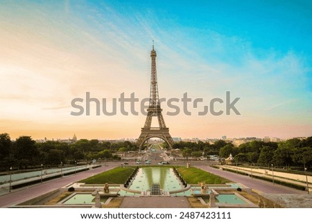 Ausblick auf Paris im Regen