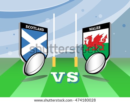 Rugby championship, Scotland vs Wales match