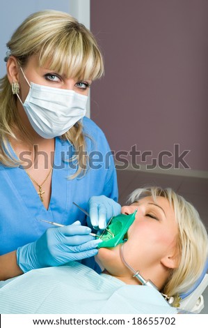 dentistry, tooth cavity filling