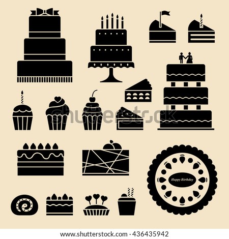Vector Cakes & Cupcakes 