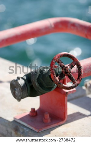 Industrial water valve