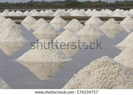 Salt for food and treatment, Saline in Thailand
