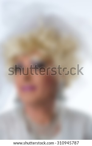 Transgender LGBT theme creative abstract blur background with bokeh effect