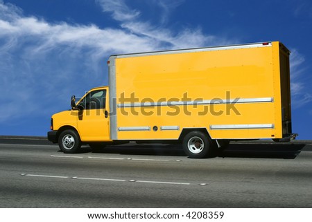 Put your ad on yellow truck
