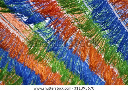 Abstract stripes colored ribbon  rainbow pattern