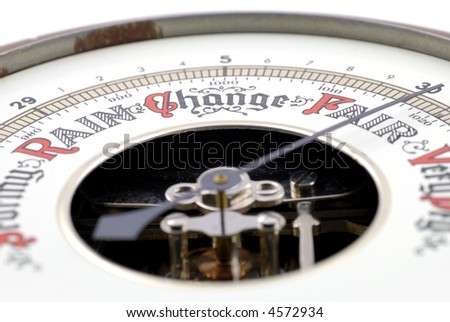 barometer; oblique view; differential focus