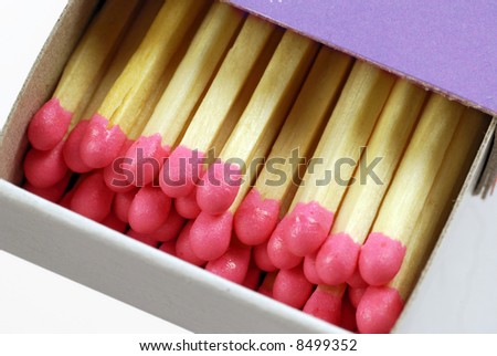 box of red-headed, non-safety matches