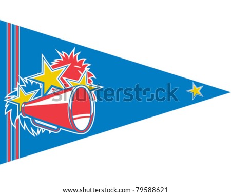 Cheerleader Sports Banner