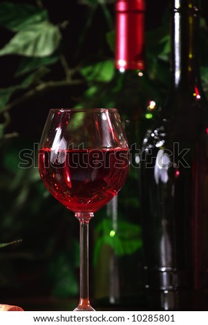 Wine composition, pink wine