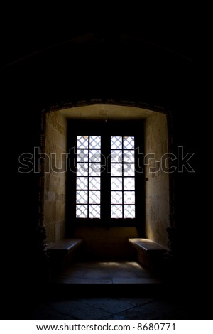 dark castle room