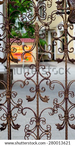 Old Gate Background