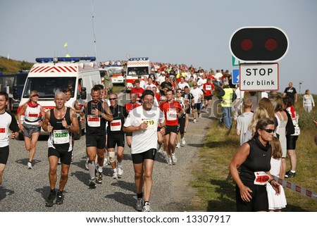 The Great Belt Half Marathon on 31st of May 2008 - Denmark