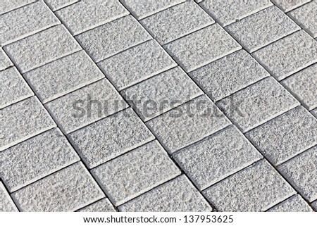 Stone sidewalk texture