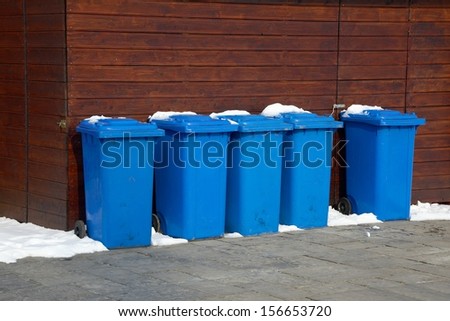 Household waste containers