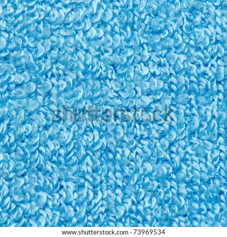 Bright seamless structure of blue wool