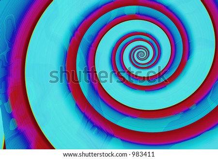spirals abstract background 2